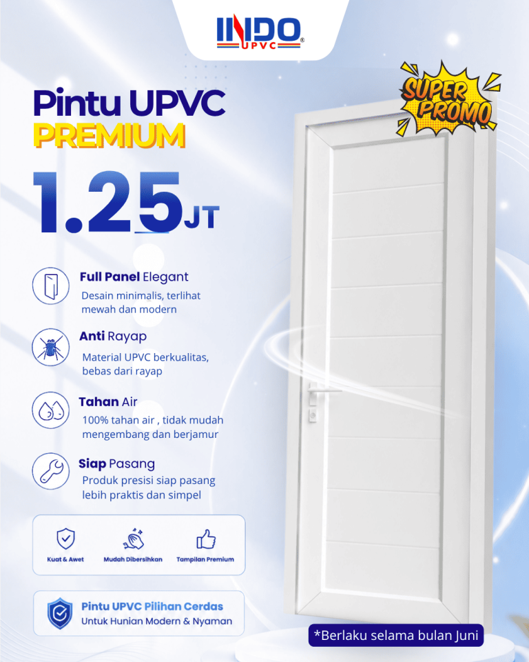 Pintu uPVC Murah